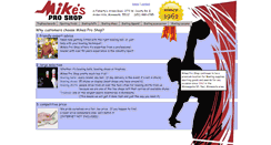 Desktop Screenshot of mikesproshop.com