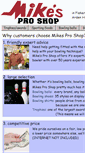 Mobile Screenshot of mikesproshop.com